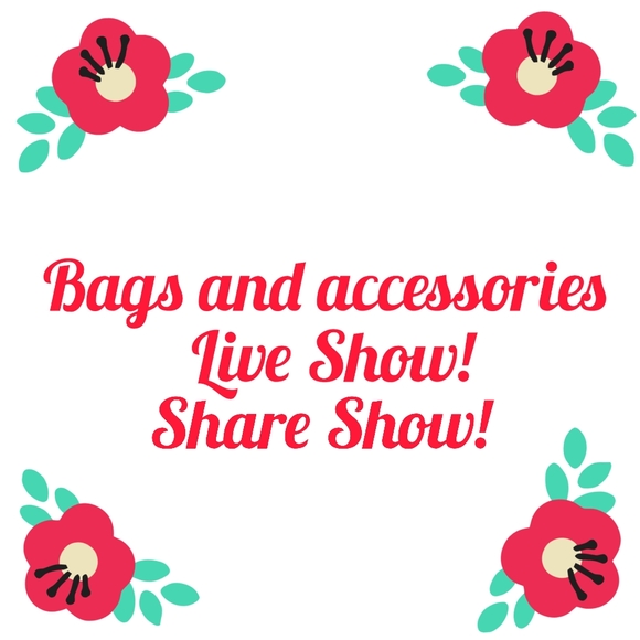 Bags and accessories share show today a 9:30pm! PLUS SIGN IS OPEN NOW - Picture 1 of 1